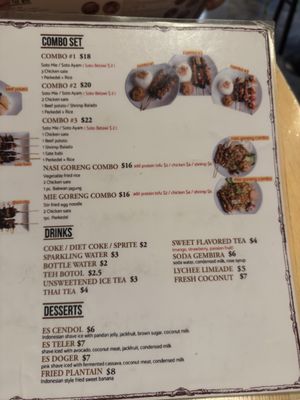 Menu photo 1 Mr. Sate Los Angeles, CA