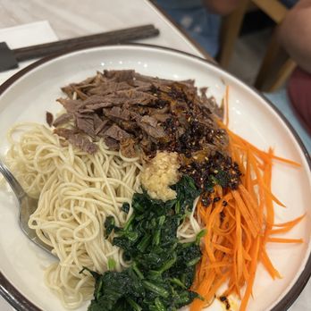 Noodle St - Spring Cold Noodle with Round Noodles - Noodles Near Me - Pasadena, California