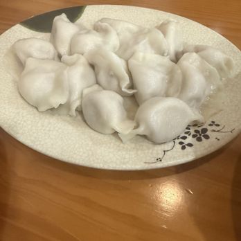 Yuanbao Jiaozi - Dumplings (both flavors look the same) - Chinese Near Me - Burlingame, California Yuanbao Jiaozi - Dumplings (both flavors look the same) - Chinese Near Me - Burlingame, California