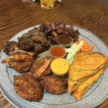 Coconuts Caribbean Restaurant & Bar - Sampler Platter - Caribbean Near Me - Palo Alto, California Coconuts Caribbean Restaurant & Bar - Sampler Platter - Caribbean Near Me - Palo Alto, California