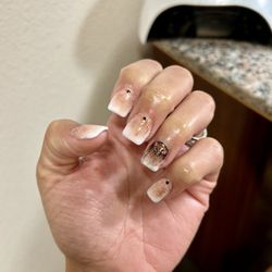 Kim's Nails Spa - Halloween nails. Her own custom design!