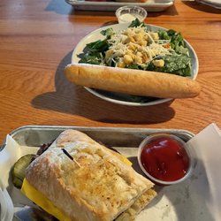 Guu's On Main - Guu's GCB with a side salad