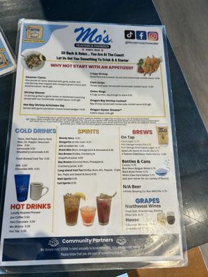 Menu photo 3 Mo's Seafood & Chowder Seaside, OR Menu photo 3 Mo's Seafood & Chowder Seaside, OR