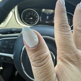 Over filed thumb nail