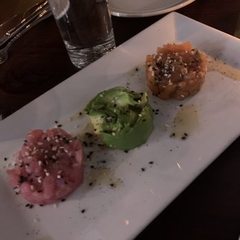 Belo Bar & Kitchen - Tuna/salmon tartare with an avocado center. Avocado best part of this dish. - New American Near Me - Hoboken, New Jersey Belo Bar & Kitchen - Tuna/salmon tartare with an avocado center. Avocado best part of this dish. - New American Near Me - Hoboken, New Jersey