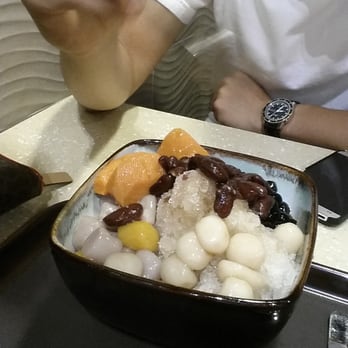 Meet Fresh - No 5 taro ball with sweet potato - Desserts Near Me - Irvine, California Meet Fresh - No 5 taro ball with sweet potato - Desserts Near Me - Irvine, California