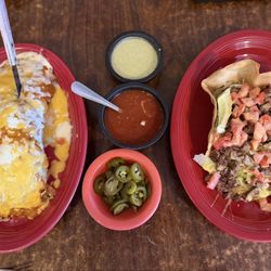 Las Anita's Mexican Restaurant - Texas Butrito and Taco Salad