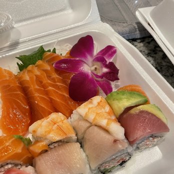 Sushi Rock & Grill - Rainbow Roll - Sushi Bars Near Me - Gilbert, Arizona Sushi Rock & Grill - Rainbow Roll - Sushi Bars Near Me - Gilbert, Arizona