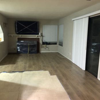 Command Restoration - Packer's prepped space for floor reno - Damage Restoration Near Me
