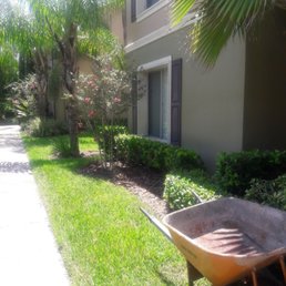 Outside
