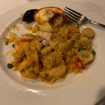 Casa Juancho - A lot of seafood in my paella. - Spanish Near Me - Miami, Florida