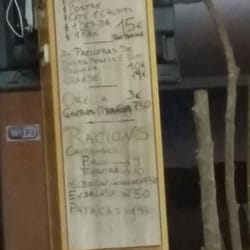 O Furancho do Abrente - Carta do Furancho.
