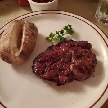 The Hitching Post 2 - 5 oz filet mignon with baked potato - Steakhouses Near Me - Buellton, California