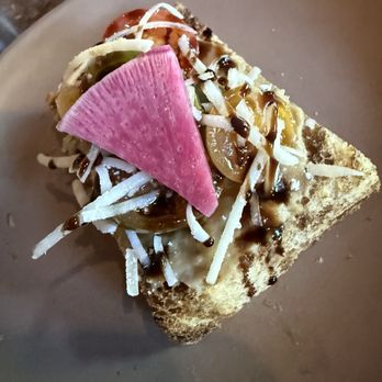 Frog & Slim - Bruschetta - New American Near Me - Sacramento, California Frog & Slim - Bruschetta - New American Near Me - Sacramento, California