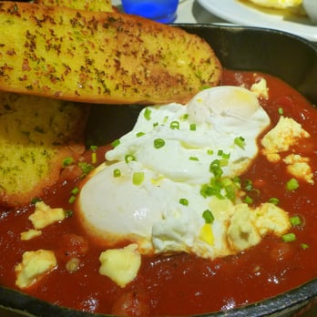 The Flying Pan - Poached Eggs with Tomato Sauce, Chickpeas and Feta - American Near Me - Makati, NCR