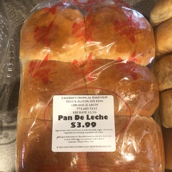 Valerio's Tropical Bakeshop - Pan de leche - Bakeries Near Me - Chicago, Illinois Valerio's Tropical Bakeshop - Pan de leche - Bakeries Near Me - Chicago, Illinois