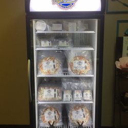 Papa Odie’s Faux Carb Kitchen - Papa Odie's merchandising freezer inside Angela's Bakery