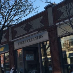 Eagle Tailor Shop & Dry Cleaners - Eagle Cleaners of Brookline -- 240 Harvard Street, Brookline        Storefront