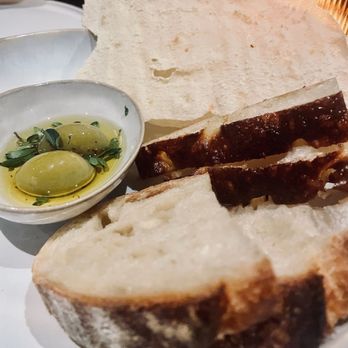 Bastia - Complimentary basket of bread/olives - Mediterranean Near Me - Philadelphia, Pennsylvania