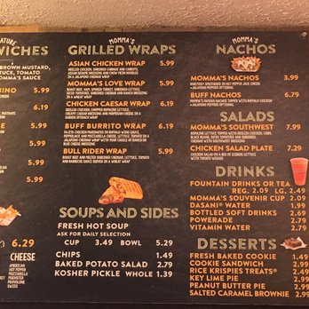 Momma Goldberg's Deli - Menu - Sandwiches Near Me - Auburn, Alabama Momma Goldberg's Deli - Menu - Sandwiches Near Me - Auburn, Alabama