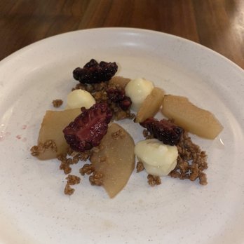 Au Courant - Tasting menu dessert - Modern European Near Me - Omaha, Nebraska