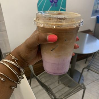 Bean & Bean Coffee Roasters - Iced Lavender Latte - Coffee Roasteries Near Me - New York, New York