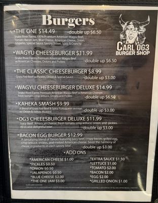 Carl OG3 Burger Shop by null