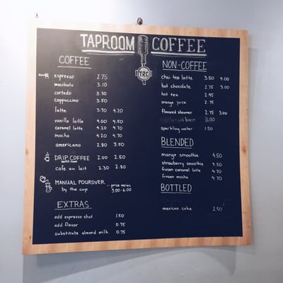 Menu photo 7 Taproom Coffee Atlanta, GA