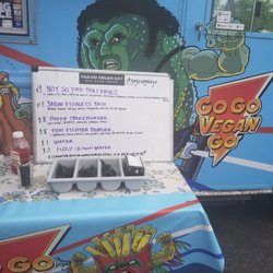 Food truck menu