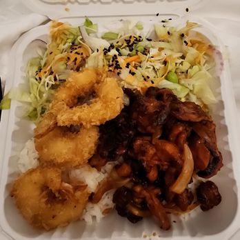 Ono Hawaiian BBQ - Aloha Combo Plate - has Toss instead of Mac salad - Hawaiian Near Me - Phoenix, Arizona