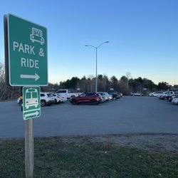 Greyhound Bus Lines - Park & Ride as mentioned