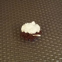 Grom - La mia coppetta piccola con panna. 3 euro