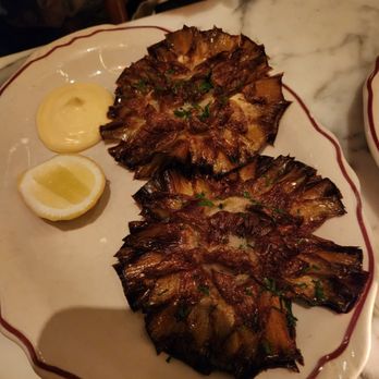 Le Diplomate - Fried artichokes - Brasseries Near Me - Washington, DC, District of Columbia