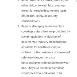 SOYO So Your Yogurt - COVID-19 Business Regulations