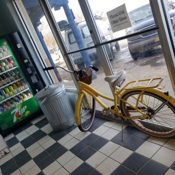 Spin & Sparkle Laundromat - That's an adorable bike! - Laundromat Near Me - Taos, New Mexico