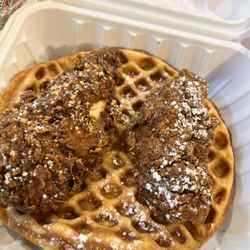 The Brunch Gods - Waffle and chicken