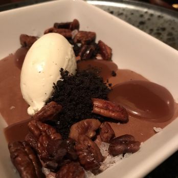 Lure Fishbar - Chocolate mousse dessert - Seafood Near Me - New York, New York Lure Fishbar - Chocolate mousse dessert - Seafood Near Me - New York, New York