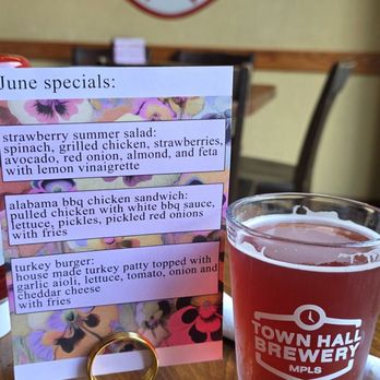Town Hall Tap - Cherry lager 9 oz pour - Gastropubs Near Me - Minneapolis, Minnesota Town Hall Tap - Cherry lager 9 oz pour - Gastropubs Near Me - Minneapolis, Minnesota
