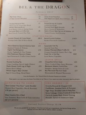 Menu photo 4 Bel & The Dragon Windsor, WNM