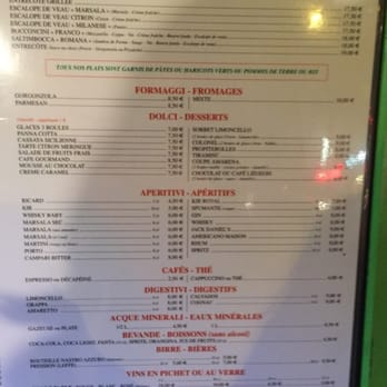 Franco et Giacomo - La carte 2/2 - Pizza Near Me - Paris, 75 Franco et Giacomo - La carte 2/2 - Pizza Near Me - Paris, 75