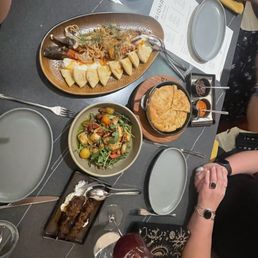 The first part of our meal