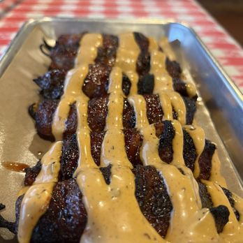 Cousin's Bar-B-Q - Brisket stuffed jalapeno peppers - Barbeque Near Me - Fort Worth, Texas Cousin's Bar-B-Q - Brisket stuffed jalapeno peppers - Barbeque Near Me - Fort Worth, Texas