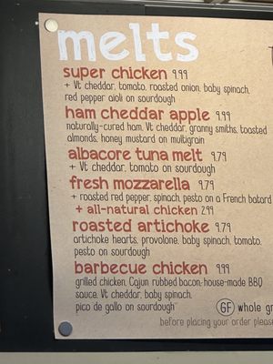 Menu photo 2 The Works Bakery Cafe Amherst, MA Menu photo 2 The Works Bakery Cafe Amherst, MA