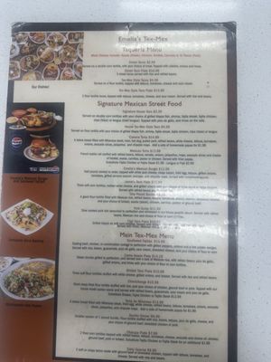 Menu photo 1 Emelia's Tex-Mex The Colony, TX Menu photo 1 Emelia's Tex-Mex The Colony, TX