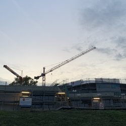 Beethovenhalle Bonn - ... leider eine Baustelle ...