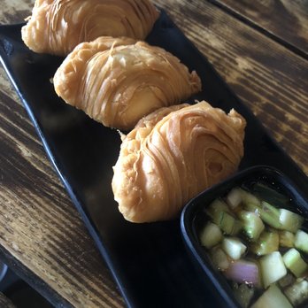 Sip Saam Thai - Chicken Curry Puff - Thai Near Me - Austin, Texas Sip Saam Thai - Chicken Curry Puff - Thai Near Me - Austin, Texas