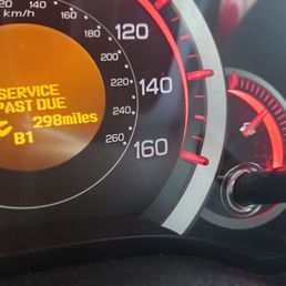 Oil & filter change led to a broken reset button, left for someone else to fix. Oil & filter change led to a broken reset button, left for someone else to fix.