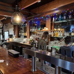 Skagway Brewing Company - The second floor bar