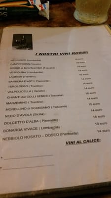 Menu photo 4 Boccondivino Pessano Con Bornago, MI Menu photo 4 Boccondivino Pessano Con Bornago, MI