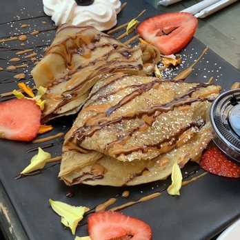 OLA Restobar - Crepes with Nutella and strawberries - New American Near Me - Covina, California
